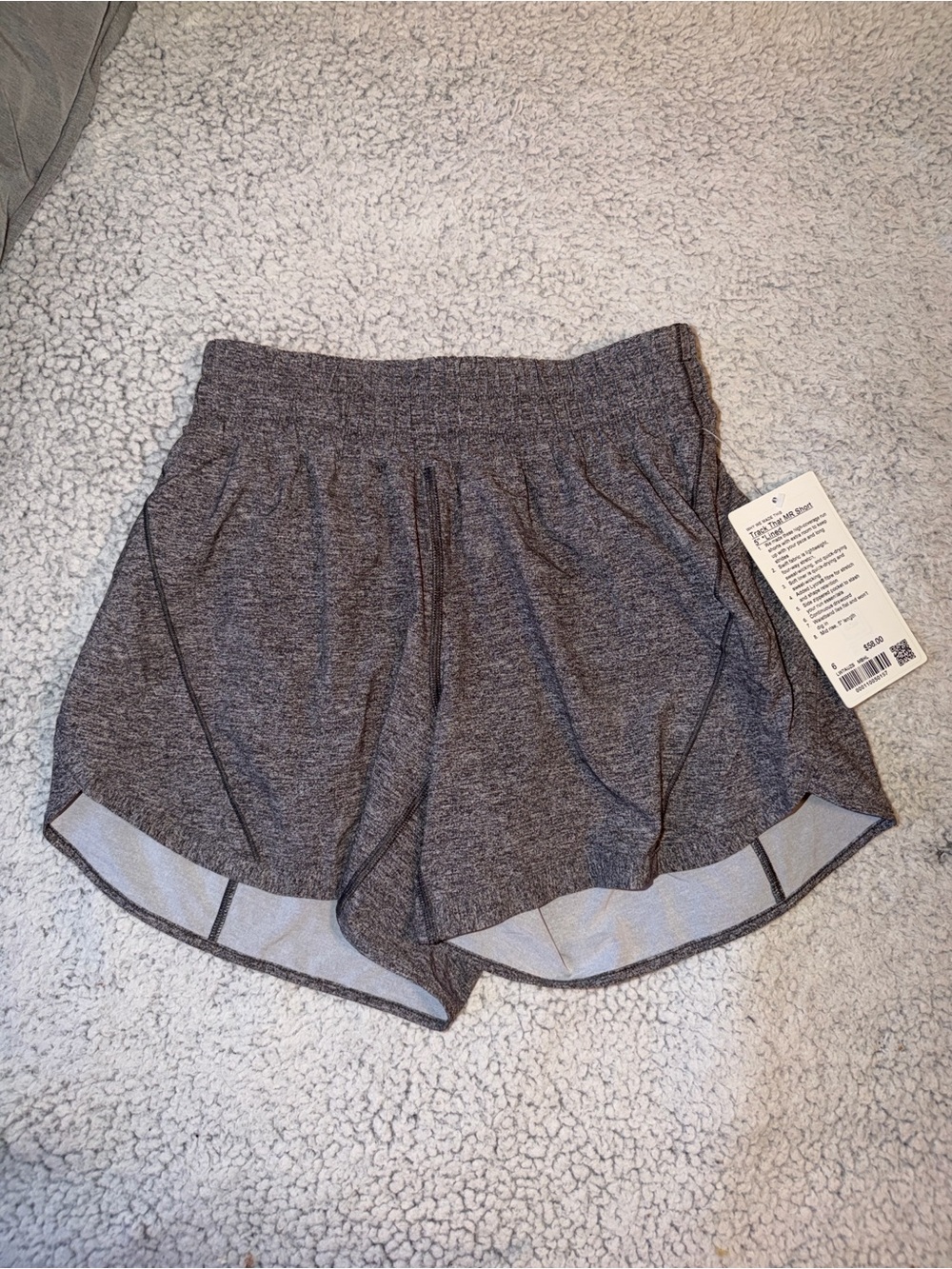LULULEMON ‘TRACK THAT MID-RISE LINED SHORT 5" - NWT!